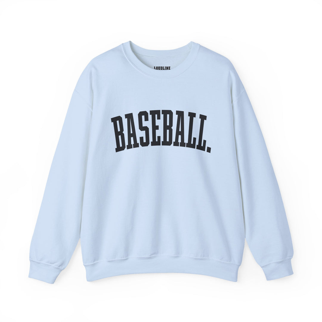 Tall Design Baseball Unisex Adult Crewneck Sweatshirt