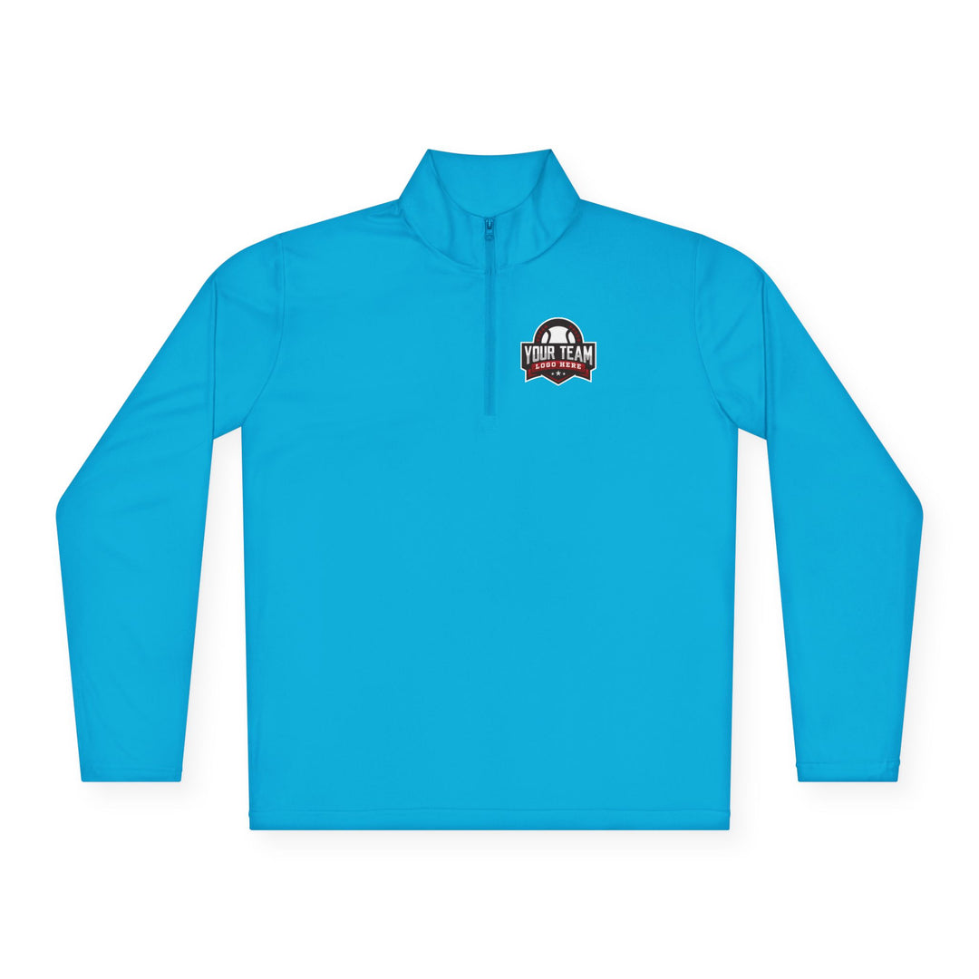 Unisex Adult Long Sleeve Quarter-Zip Pullover