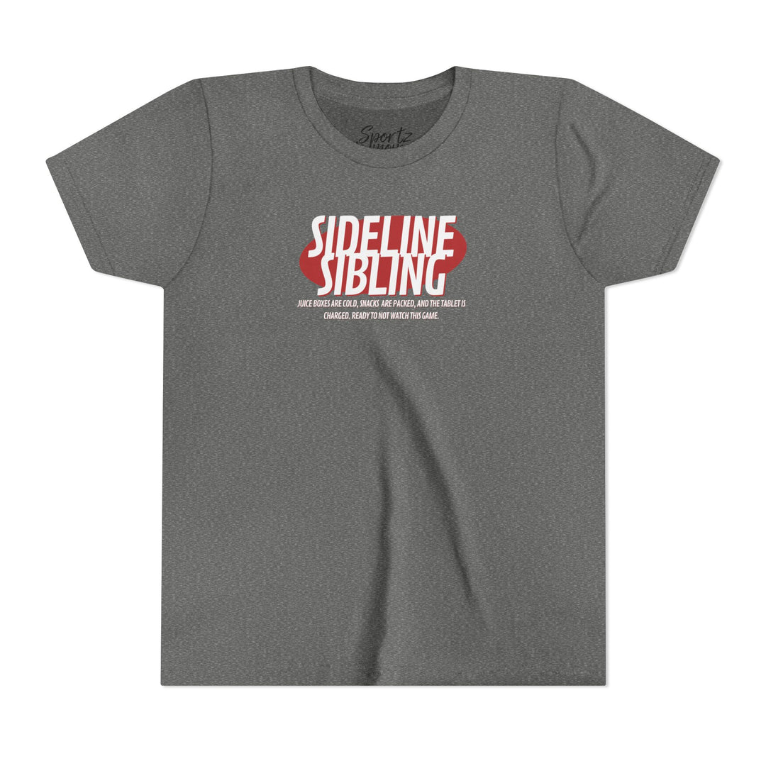 College Station Soccer Club Vanguard Unisex Youth T-Shirt - Sideline Sibling