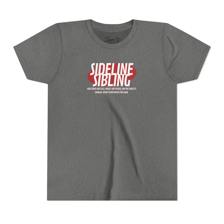 College Station Soccer Club Vanguard Unisex Youth T-Shirt - Sideline Sibling