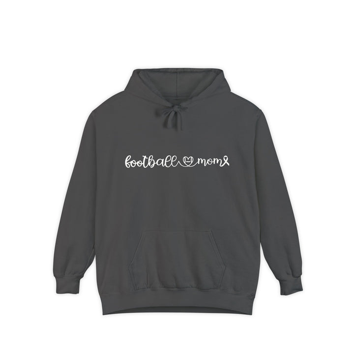 Cancer Collection Pick Your Sport Mom Ribbon &amp; Heart Adult Unisex Premium Hooded Sweatshirt