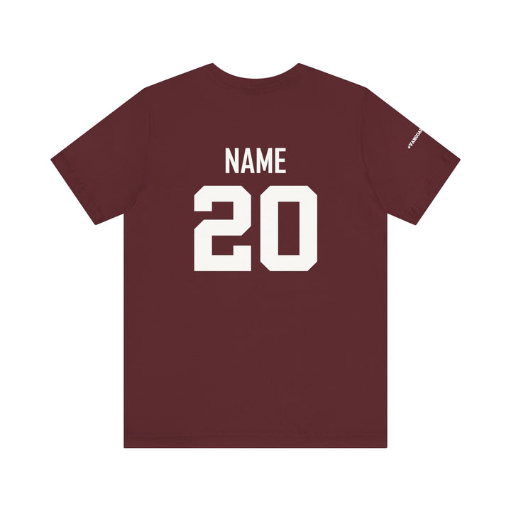 College Station Soccer Club Vanguard Unisex Adult T-Shirt w/ Logo on Left Chest