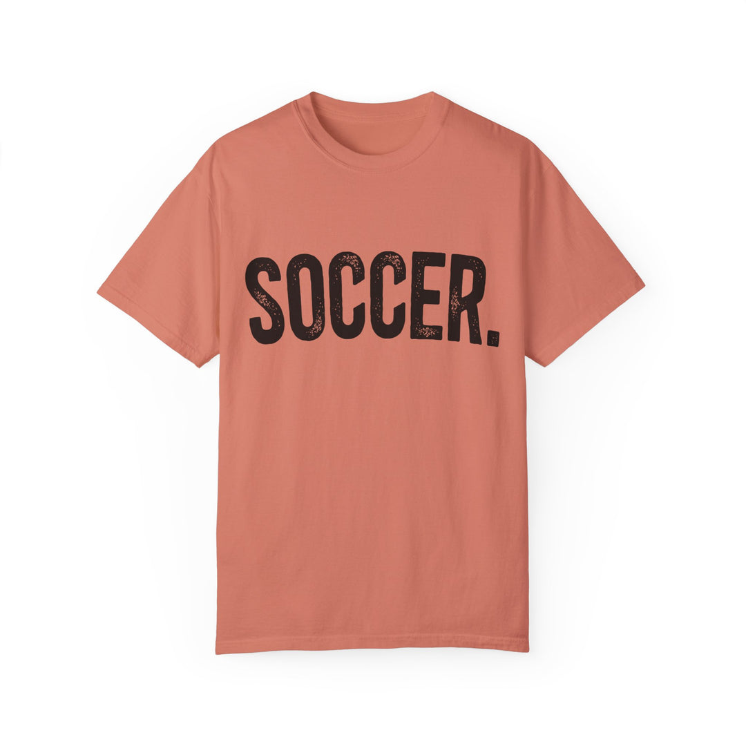 Rustic Design Soccer Unisex Adult Premium T-Shirt