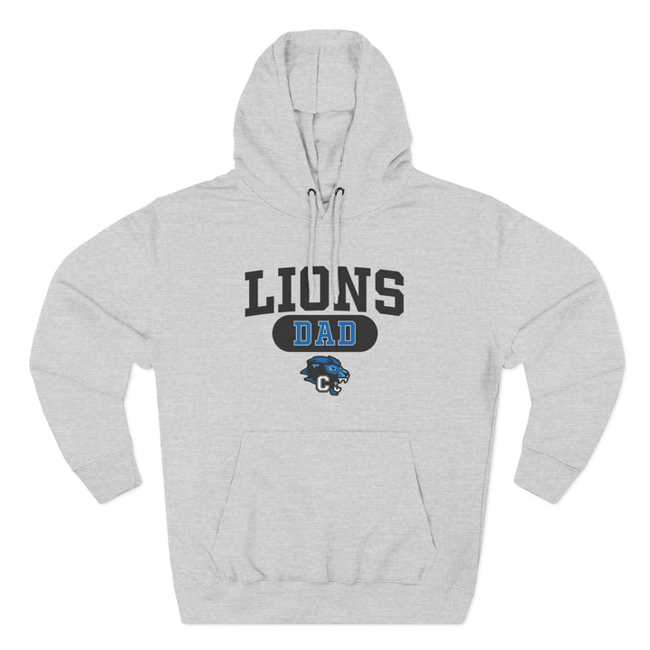 Canton Lions Football &amp; Cheer Unisex Adult Premium Hoodie Sweatshirt - Lions Relative Design