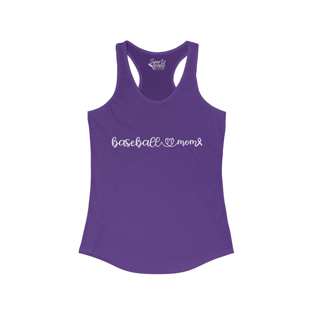 Cancer Collection Pick Your Sport Mom Ribbon &amp; Heart Adult Women&