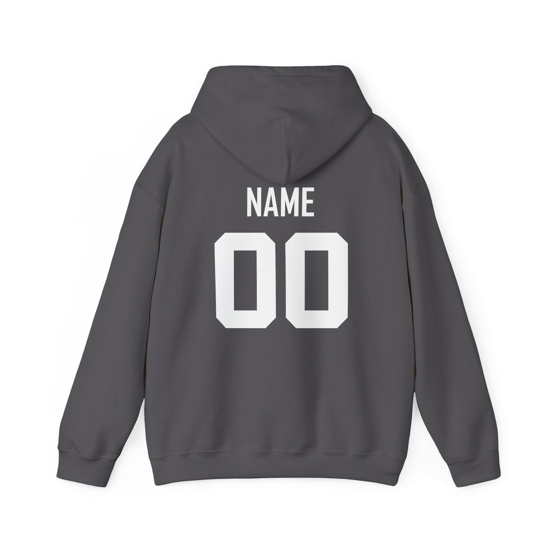 Canton Lions Football &amp; Cheer Unisex Adult Standard Hooded Sweatshirt - Lions Football Design