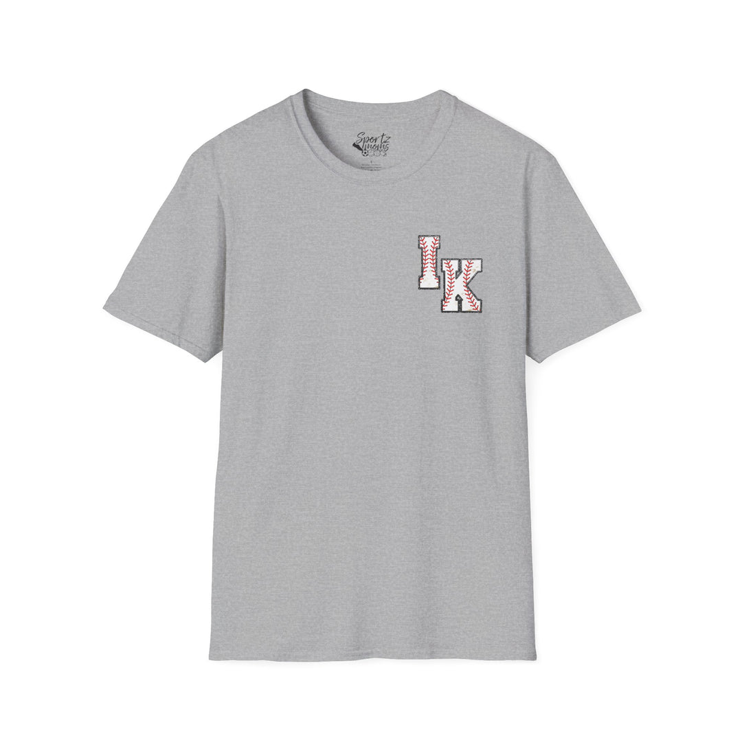 Iron Knights Adult Unisex T-Shirt w/Flag Design &amp; Name and Number on Back