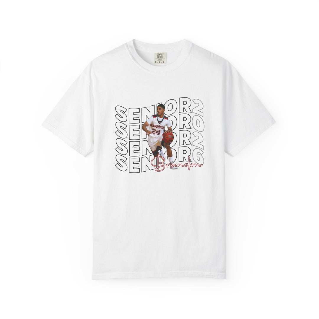 Senior Wavy Design w/Photo &amp; Name - Unisex Adult Premium Apparel