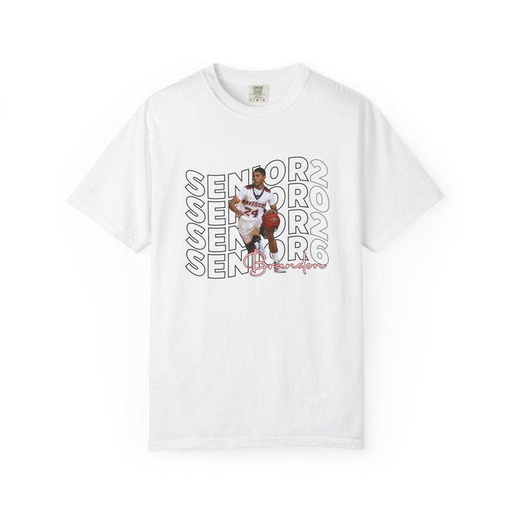 Senior Wavy Design w/Photo &amp; Name - Unisex Adult Premium Apparel