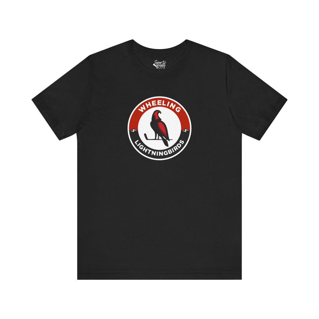 Wheeling Lightningbirds Unisex Adult Mid-Level T-Shirt