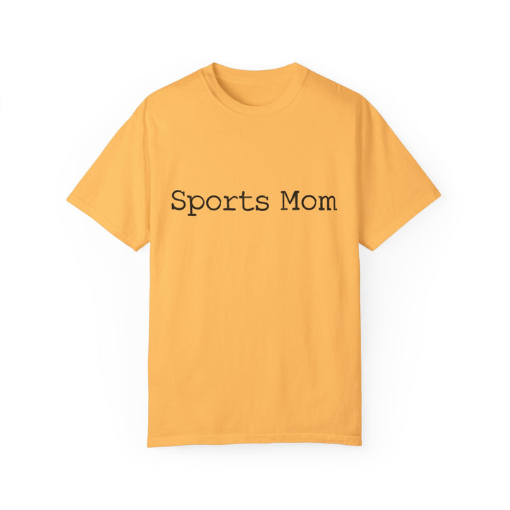 Sports Mom Unisex Adult Premium T-Shirt - Typewriter Design