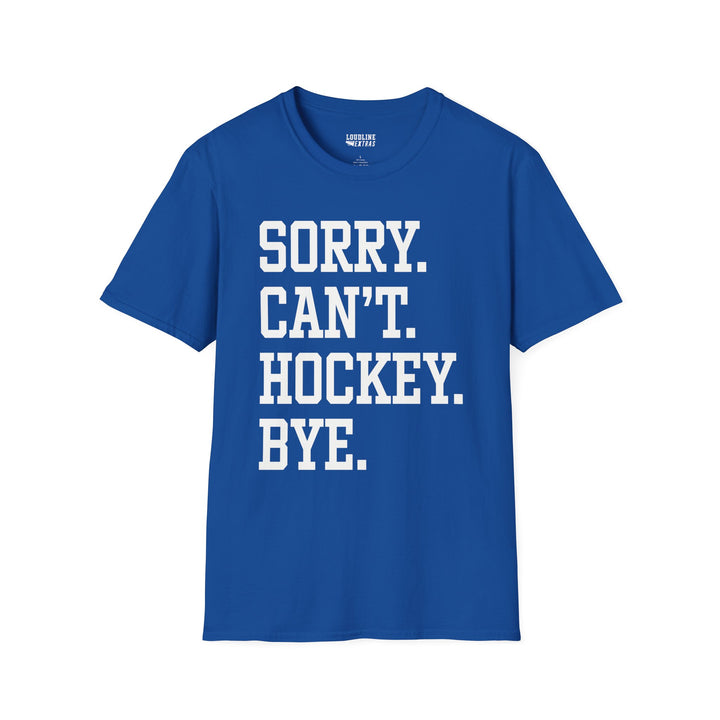 Sorry Can&
