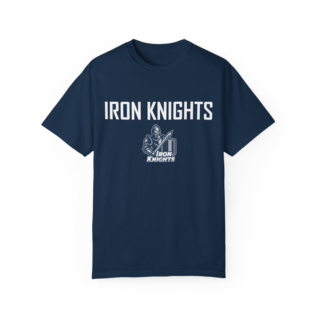 Iron Knights Premium Adult Unisex T-Shirt w/Knight Logo, Name &amp; Number on back