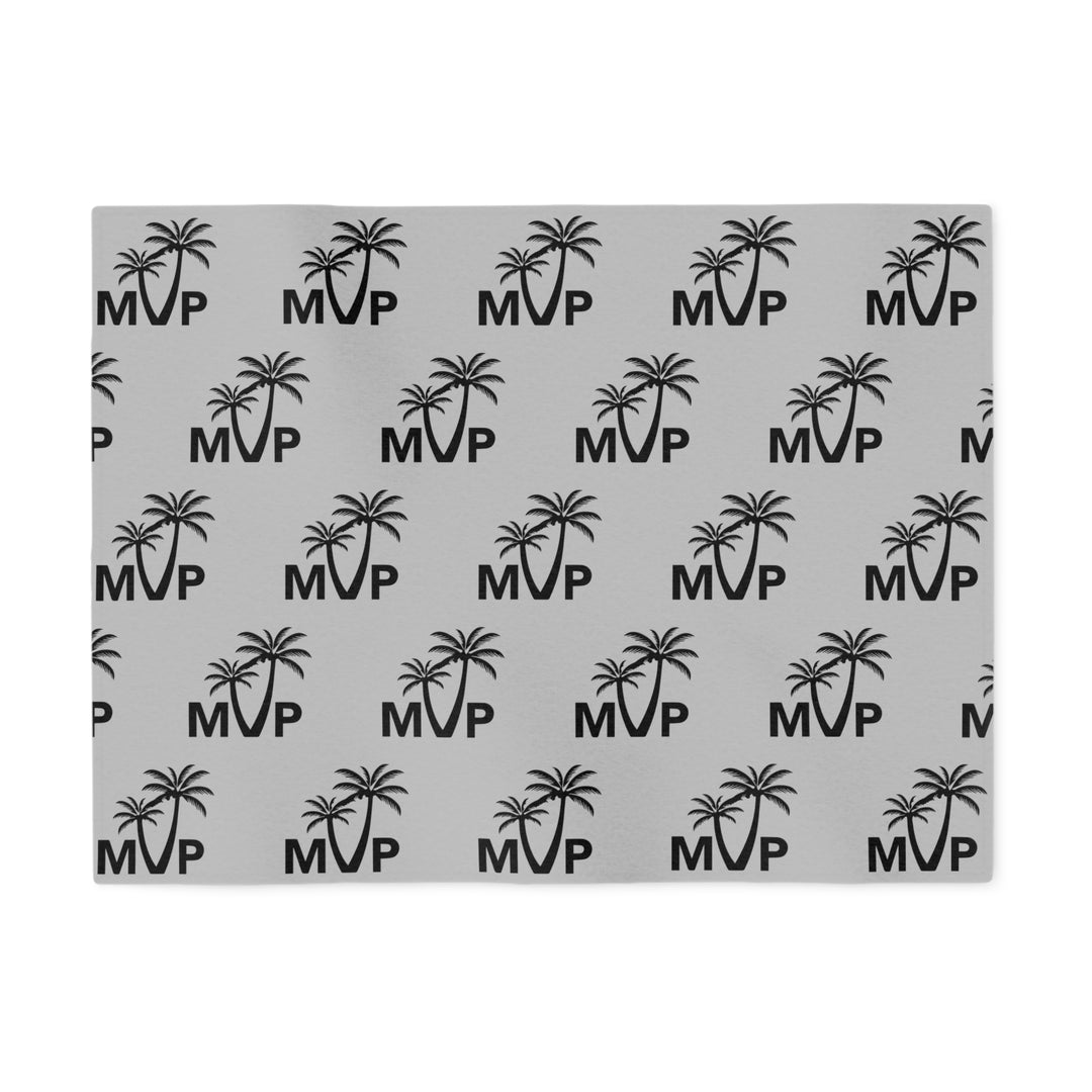 MVP Sweatshirt Blanket - Logo Pattern
