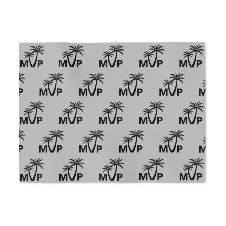 MVP Sweatshirt Blanket - Logo Pattern