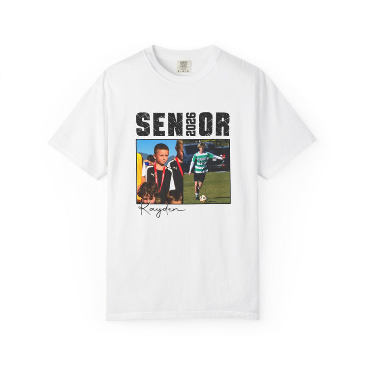 Senior Then vs Now Photo &amp; Name - Unisex Adult Premium Apparel
