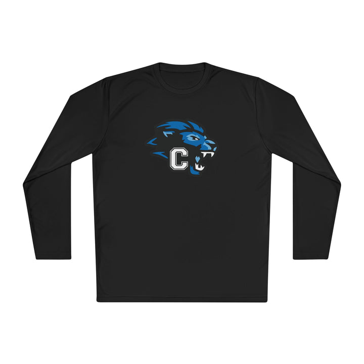Canton Lions Football &amp; Cheer Unisex Adult Long Sleeve Moisture Wicking Shirt