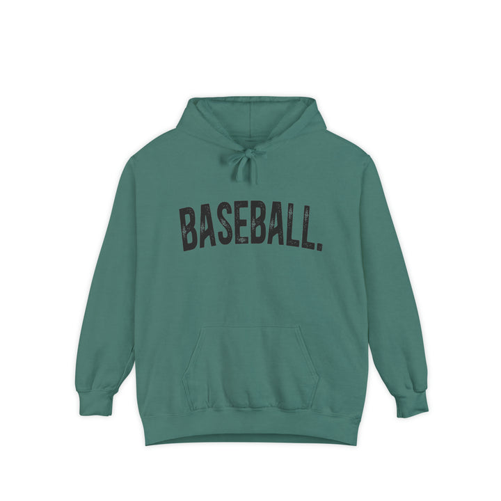 Rustic Design Baseball Unisex Adult Premium Hooded Sweatshirt