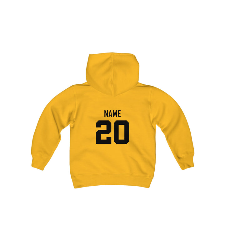 Coaler Youth Baseball Unisex Youth Hooded Sweatshirt