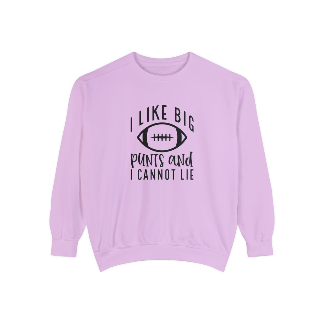 I Like Big Punts Football Unisex Adult Premium Crewneck Sweatshirt