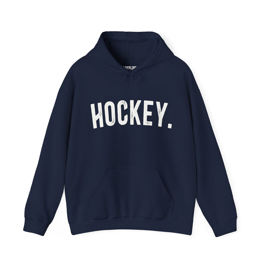 Rustic Design Hockey Unisex Adult Hooded Sweatshirt