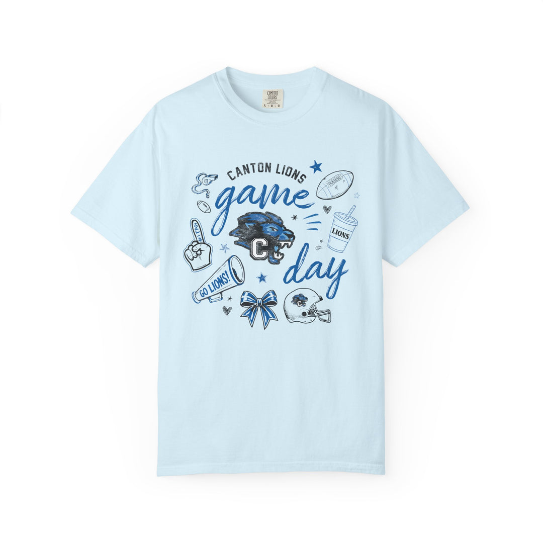 Canton Lions Football &amp; Cheer Unisex Adult Premium T-Shirt - Game Day Design