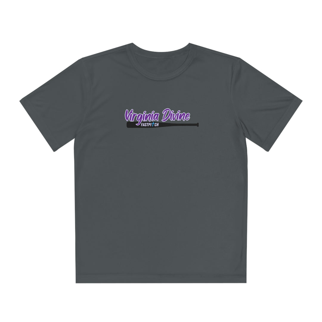 Virginia Divine Sports Unisex Youth Short Sleeve Competitor Moisture Wicking T-Shirt