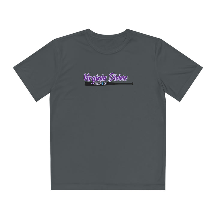 Virginia Divine Sports Unisex Youth Short Sleeve Competitor Moisture Wicking T-Shirt