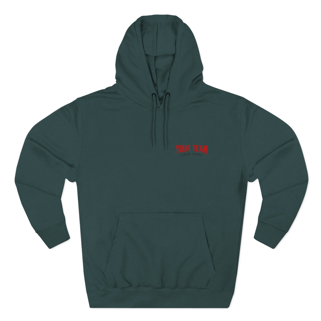 Unisex Adult Fleece Hooded Sweatshirt - Embroidered