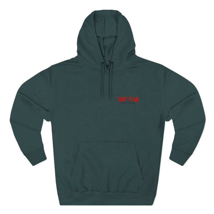 Unisex Adult Fleece Hooded Sweatshirt - Embroidered