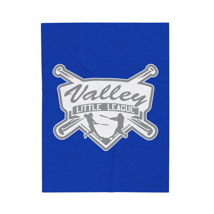 Valley Little League Velveteen Plush Blanket