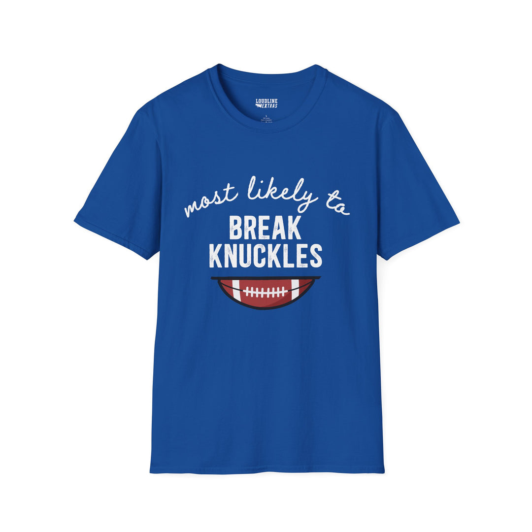 Most Likely To Football Unisex Adult T-Shirt
