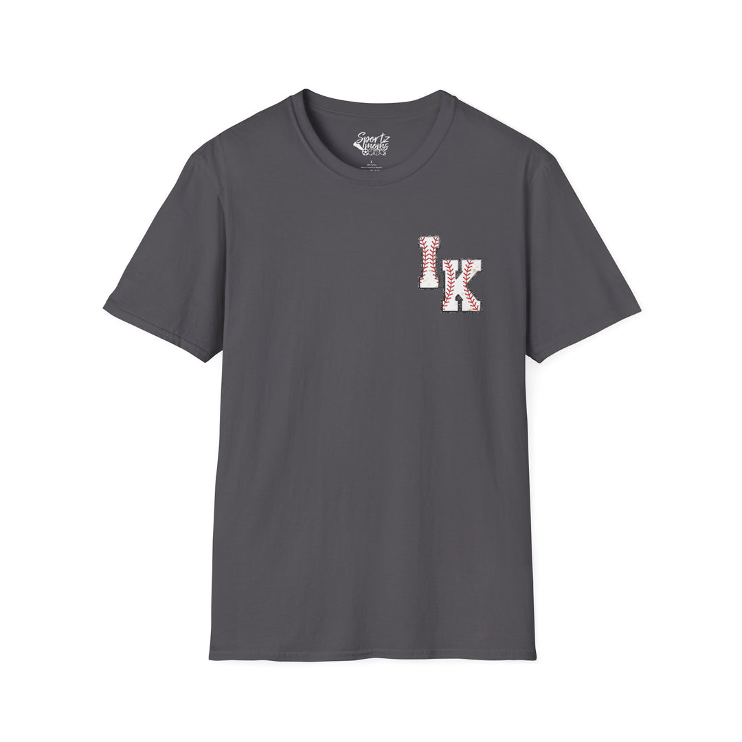 Iron Knights Adult Unisex T-Shirt w/Flag Design &amp; Name and Number on Back