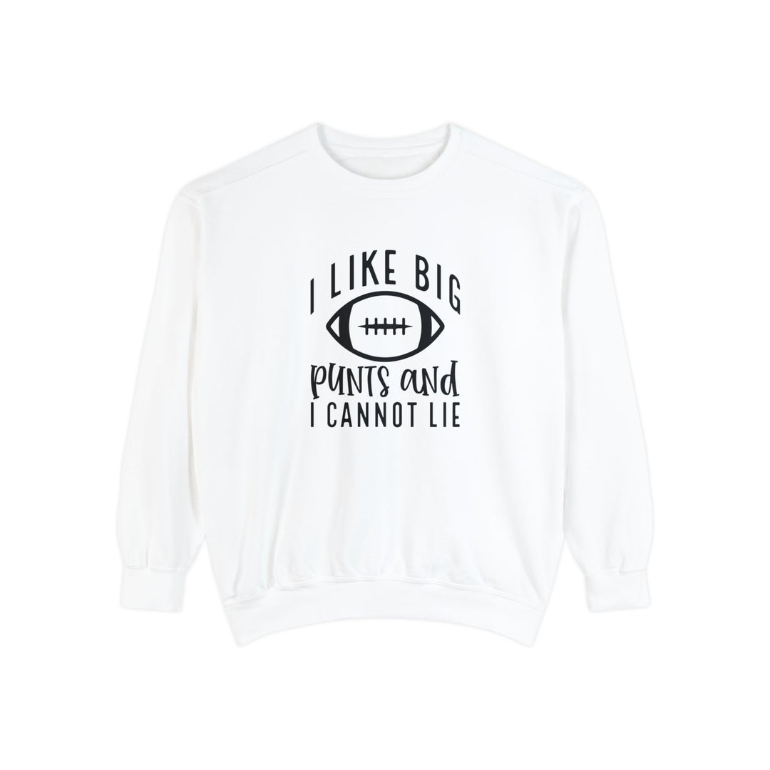 I Like Big Punts Football Unisex Adult Premium Crewneck Sweatshirt