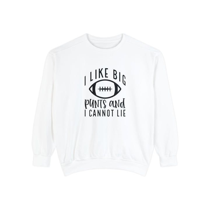 I Like Big Punts Football Unisex Adult Premium Crewneck Sweatshirt