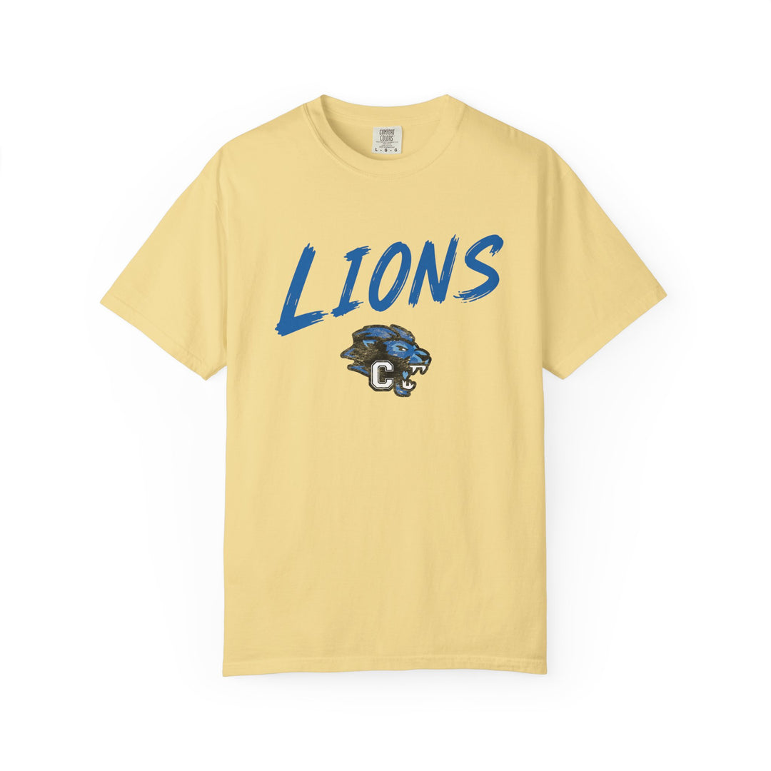 Canton Lions Football &amp; Cheer Unisex Adult Premium T-Shirt - Lions Design