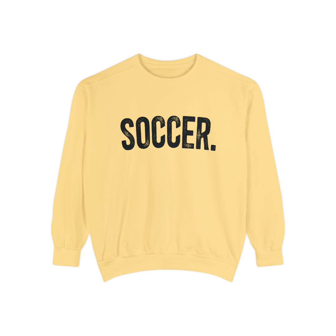 Rustic Design Soccer Unisex Adult Premium Crewneck Sweatshirt