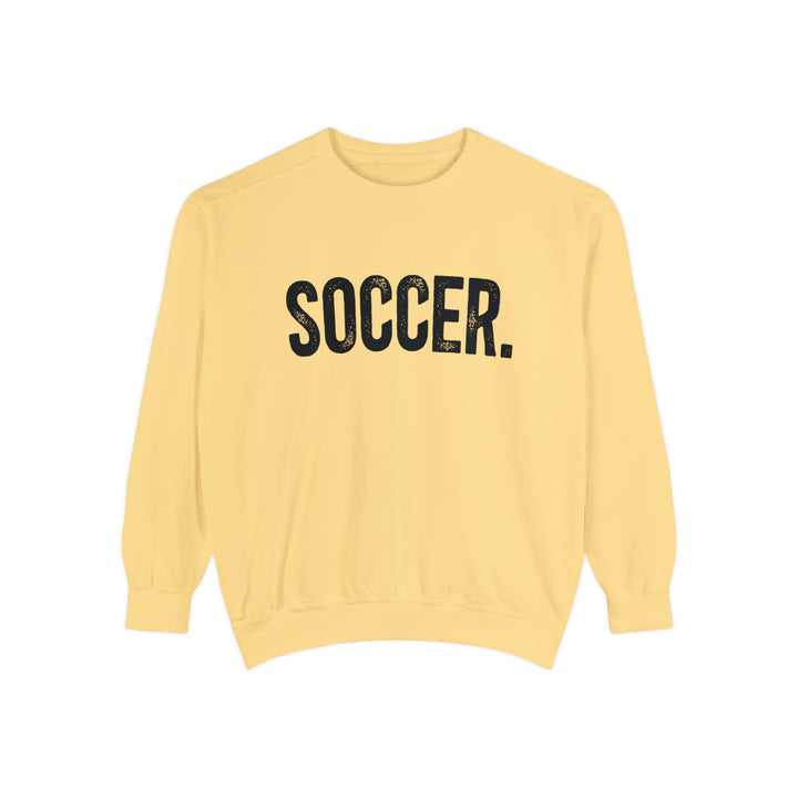 Rustic Design Soccer Unisex Adult Premium Crewneck Sweatshirt