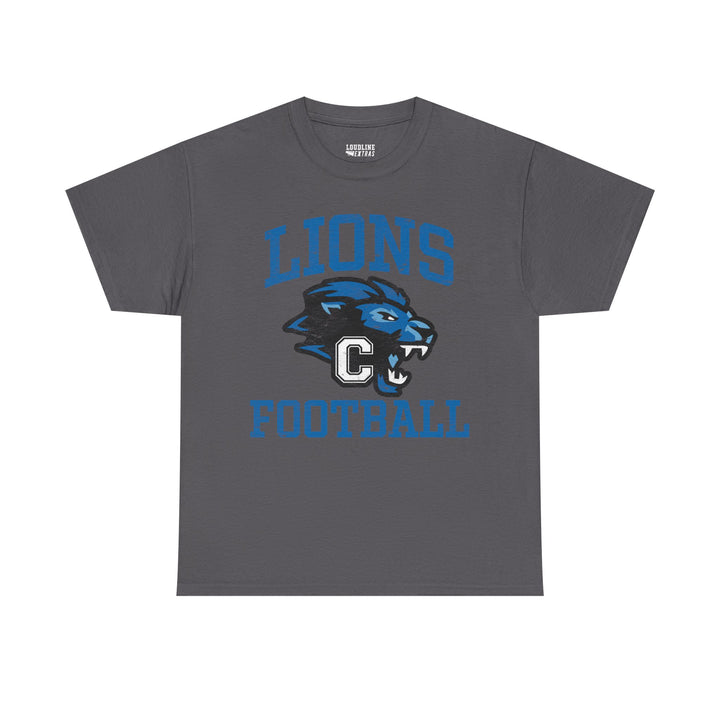 Canton Lions Football &amp; Cheer Unisex Adult Gildan Standard T-Shirt - Lions Football Design