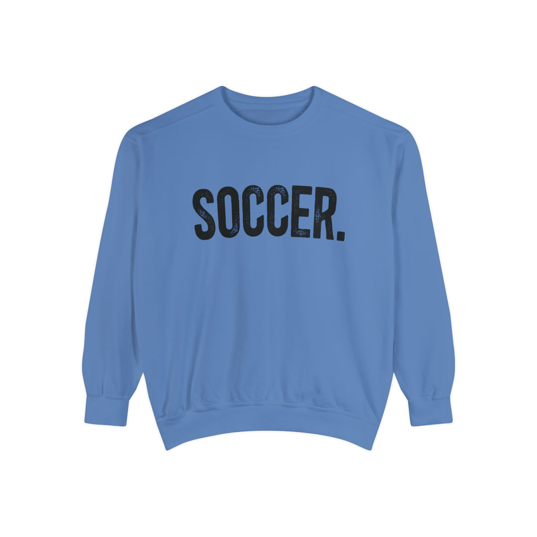 Rustic Design Soccer Unisex Adult Premium Crewneck Sweatshirt