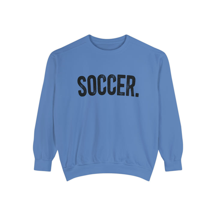 Rustic Design Soccer Unisex Adult Premium Crewneck Sweatshirt