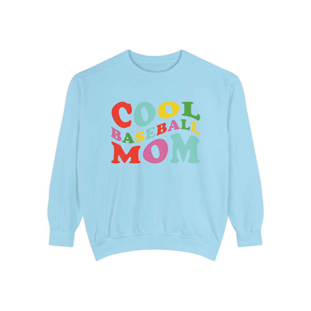 Cool Baseball Mom Unisex Adult Premium Crewneck Sweatshirt