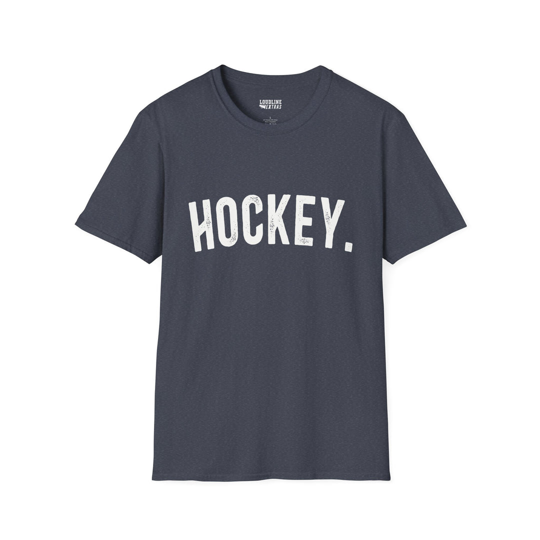Rustic Design Hockey Unisex Adult T-Shirt