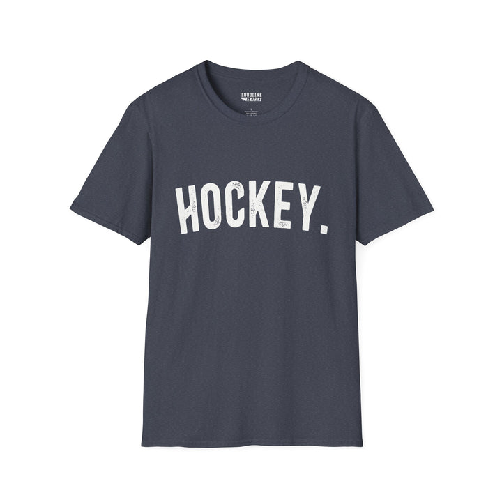 Rustic Design Hockey Unisex Adult T-Shirt
