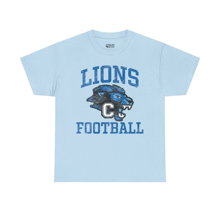 Canton Lions Football &amp; Cheer Unisex Adult Gildan Standard T-Shirt - Lions Football Design