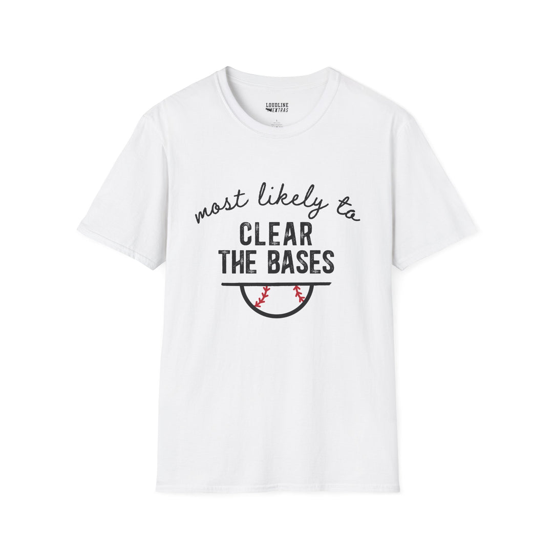 Most Likely To Baseball Unisex Adult T-Shirt