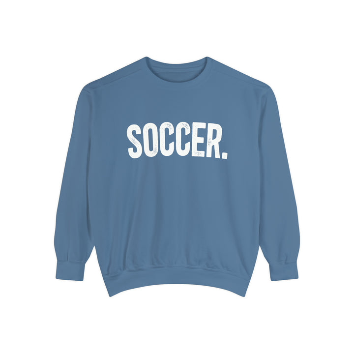 Rustic Design Soccer Unisex Adult Premium Crewneck Sweatshirt