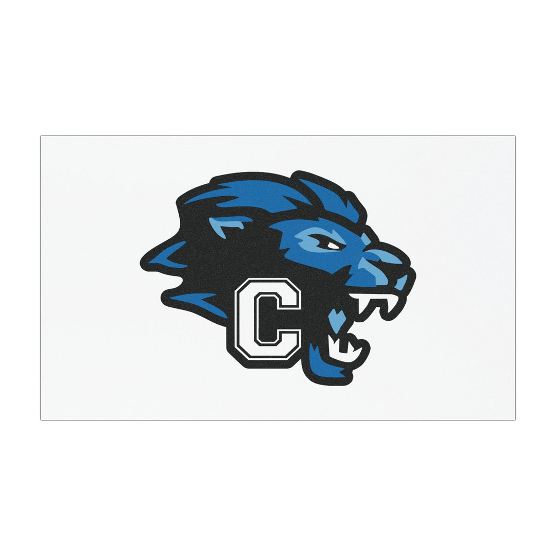Canton Lions Football &amp; Cheer Car Magnet