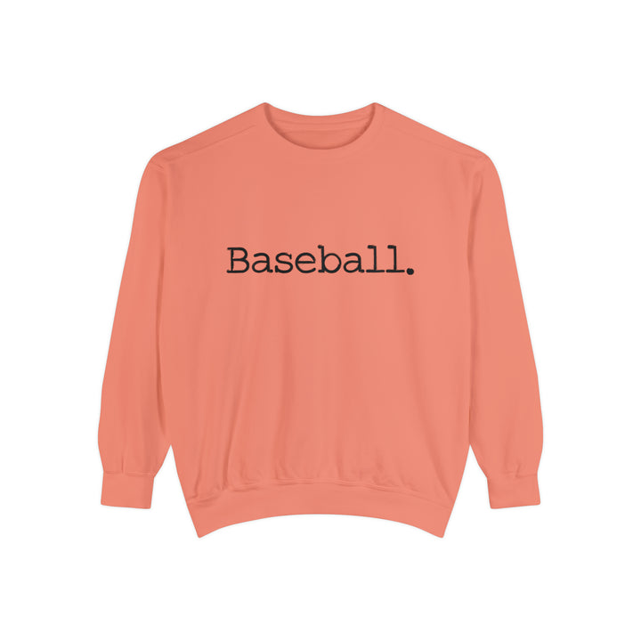 Typewriter Design Baseball Unisex Adult Premium Crewneck Sweatshirt