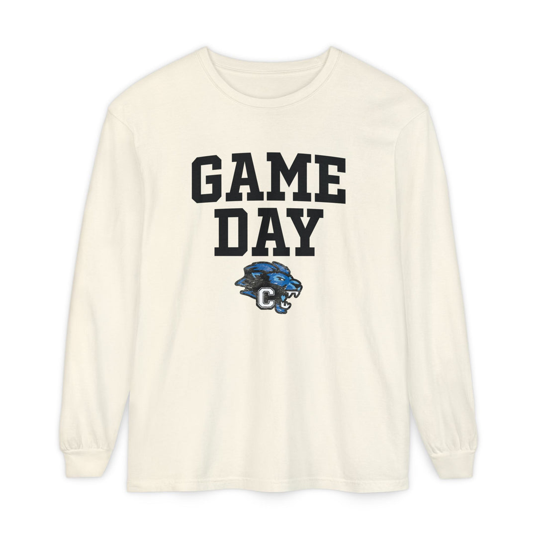 Canton Lions Football &amp; Cheer Unisex Adult Premium Long Sleeve - Game Day 2 Design